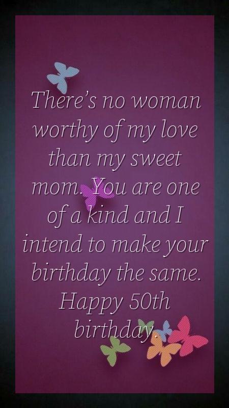 birthday words for mom